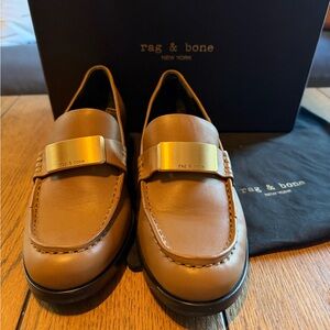 Rag & Bone Canter Loafer Sabbia 37.5 with Box and Dust Bag